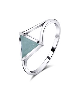 Aventurine Silver Rings NSR-2462